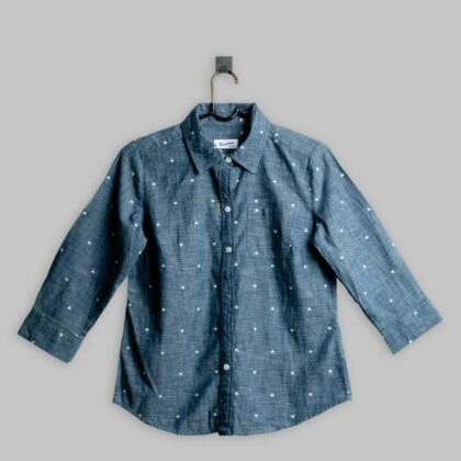 Kemeja Denim Washed
