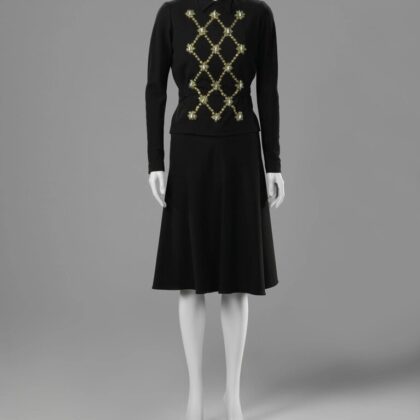 Knit Dress Turtleneck